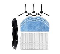 NKCVEZBW Compatible avec Rowenta x-plorer série 75S RR8577WH, RR8567WH, 75 S + RR8587WH, Accessoires, Brosse, Filtre Hepa, pièces en Tissu