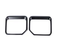 NKCVEZBW Compatible avec Toyota Land Cruiser 250 Prado LC250 2024, garniture de sourcil de rétroviseur latéral de voiture, accessoires extérieurs ABS, 2 pièces(Matte Black)