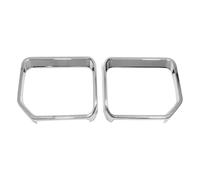 NKCVEZBW Compatible avec Toyota Land Cruiser 250 Prado LC250 2024, garniture de sourcil de rétroviseur latéral de voiture, accessoires extérieurs ABS, 2 pièces(Chrome)