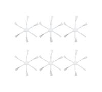 NKCVEZBW Compatible avec Xiaomi Mijia 1C 2C 1T F9 D9, aspirateur à Brosse latérale hexagonale, Accessoires de Nettoyage ménager, brosses Turbo à 6 Bras(6pcs)