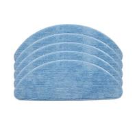 NKCVEZBW Ensemble de filtres HEPA primaires latéraux avec Brosse à Rouleau, Ensemble vadrouilles compatibles Les pièces d'aspirateur Robot 800T 820S 820T 830T(5 Mops)