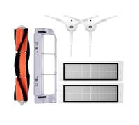 NKCVEZBW Filtre HEPA Compatible avec Les aspirateurs Robots Xiaomi Mijia 1S, S5 et S50 Max, kit de pièces détachées Comprenant Un Rouleau Lavage Une Brosse latérale(Blue)
