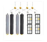 NKCVEZBW Filtres HEPA, brosses latérales principales compatibles avec Les aspirateurs des séries 800, 900, 805, 864, 871, 891, 960, 961, 964 et 980. Pièces Accessoires(White)