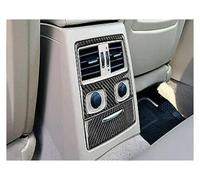 NKCVEZBW Garniture de couvercle de sortie d'air arrière intérieure en fibre de carbone, compatible avec BMW Série 3 E90 2005-2012