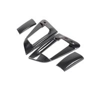 NKCVEZBW Garniture de poignée de porte extérieure en fibre de carbone ABS, compatible avec Nissan 370Z Z34 2009-2020, accessoires de rénovation automobile