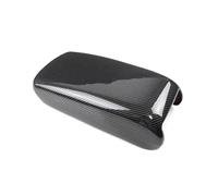 NKCVEZBW Garniture de Protection de boîte d'accoudoir Central en Fibre de Carbone ABS de Style de Voiture Compatible avec Audi A3 8V 2013 2014 2015 2016 2017 2018 2019 2020