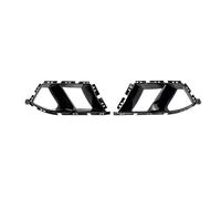 NKCVEZBW Grille de Ventilation latérale for Pare-Chocs Avant, Compatible avec BMW G80 M3 G82 G83 M4 2021-2024, Phare antibrouillard, Cadre d'admission d'air, Grille de Protection