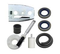 NKCVEZBW Joint de Filtre d'admission Compatible avec Le kit d'engrenage à vis sans Fin Pompe Husqvarna 55/51, pièce Rechange for tronçonneuse