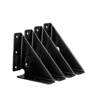 NKCVEZBW Joints 4 pièces Code d'angle trapèze, attaches de support compatibles avec Table, stabilisation lit d'armoire chaise