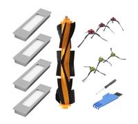 NKCVEZBW Kit d'accessoires de Rechange Compatible avec l'aspirateur Robot Yeedi Vac/Vac Max/Vac Station : Brosse Principale, Filtre et brosses latérales