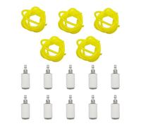 NKCVEZBW Kit de Filtre for Tuyau 5 m (16 Pieds) 1/8" x 3/16" 3 mm, Compatible avec Les débroussailleuses Husqvarna, Poulan, Homelite, Honda et Zama