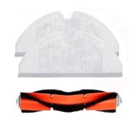 NKCVEZBW Kit de pièces compatibles avec la Brosse Principale, Le Filtre HEPA, Les lingettes Nettoyage latérales et Accessoires for aspirateur Robot Xiaomi Mi 2 S50 S51(Light Green)