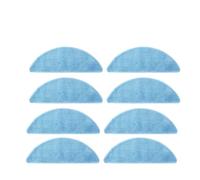 NKCVEZBW Kit de Remplacement d'accessoires for aspirateur Robot X500,X600 T8 M1 S6, Brosse latérale + Filtre + vadrouille + Rouleau(Dark Grey)