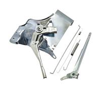 NKCVEZBW Kit de Ressorts biellette régulateur Levier Commande d'accélérateur Compatible avec Moteur 4 Temps Honda GX340 GX390 Chinois 188F 190F 11HP 13HP