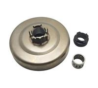 NKCVEZBW Kit de Tambour d'embrayage à pignon Droit Compatible avec Les tondeuses et Outils Jardin Husqvarna 61, 66, 162, 266, 268, 272 272XP 503650901 501514001