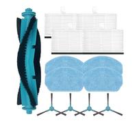 NKCVEZBW Kit de Tissu vadrouille Filtre Brosse latérale Principale Compatible avec Conga7690 Immortal Max Compatible Les pièces Conga 7690 Immortal-Max M(A)