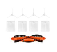 NKCVEZBW Lot de 9 pièces Rechange compatibles avec Les aspirateurs Robots Xiaomi E10, E12 et B112 : Brosse Principale, Filtre HEPA