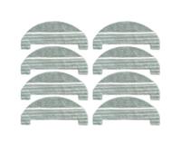 NKCVEZBW Pièce de Rechange Compatible avec Les aspirateurs Robots M8 Pro/Ultenic D7 : Brosse latérale Principale, Filtre HEPA, lingette Nettoyage et Sac à poussière(8 Mop)