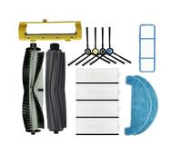 NKCVEZBW Pièces compatibles avec Les aspirateurs Robots Silvercrest SSR1 SSRA1 A9s A9 A7 : Rouleau, Couvercle de Brosse Principale, Filtre HEPA latéral, Chiffon Nettoyage(Multi)