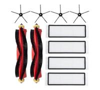 NKCVEZBW Pièces de Rechange compatibles avec Les aspirateurs Xiaomi S6 Maxv, S5 Max Pure, S60 et S65 : Brosse Principale Filtre HEPA