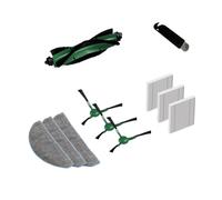 NKCVEZBW Pièces de Rechange for aspirateur Robot Combo Essential Y0112, Filtre Hepa, Brosse latérale Principale, Tissu vadrouille