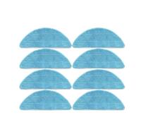 NKCVEZBW Pièces de Rechange for aspirateur Robot Create Ikohs Netbot S18, Accessoires, Brosse latérale Principale, Filtre Hepa Primaire, Chiffon vadrouille(Set K)