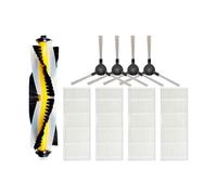 NKCVEZBW Pièces de Rechange for aspirateur Robot Redmond RV-R500, Brosse latérale Principale et Filtre HEPA Eziclean Power Animal