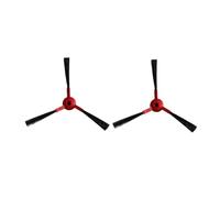 NKCVEZBW Robot Filtre HEPA Rouleau Principal Brosse latérale Chiffon de vadrouille Compatible avec Kitfor KT-590, ISWEEP D520, 360 C50, airrobo P10, aspirateur Haier HSR(2pcs Side Brushes)