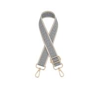 NKCVEZBW Sangles de sac à main for femmes, ceinture bandoulière large, accessoire remplacement, pièce réglable, Compatible avec(26,Silver metal)