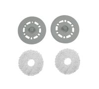 NKCVEZBW Support de Balai à Franges Compatible avec Les modèles L10s Ultra Pro, L10 Prime, Mijia S10+ / X10+ et X20+ - Accessoires Rechange(Mount2pc-Mop2pc)