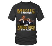 NKFTYTIUU Andre Rieu is My Dealer Graphic Vintage TrendingBlackL
