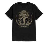 NKFTYTIUU Dimmu Borgir Puritanical Euphoric Misanthropia T Shirt Full Size FH204BlackL