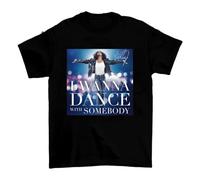 NKFTYTIUU in Memories of Whitney Houston I Wanna Dance with Somebody for Fan ShirtBlackXXL