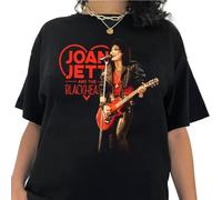 NKFTYTIUU Joan Jett Shirt Gift Fami Unisex ShirtBlackM