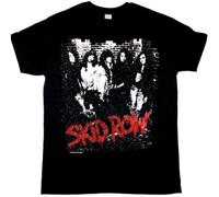 NKFTYTIUU Skid Row Band Youth Gone Wild T SHIRTBlackM