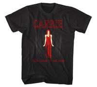 NKFTYTIUU Take Carrie to Prom Men's T Shirt Drip Possessed Horror Movie Film Stephen KingBlackM