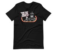 NKFTYTIUU Take This Job and Shove IT Johnny Paycheck Short Sleeve Unisex T ShirtBlackXXL