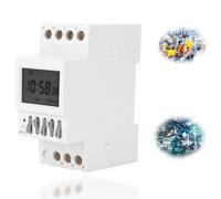 NKG-4 Minuterie Programmable Numérique, AC220V 3A Interrupteur De Minuterie Programmable Affichage LCD Interrupteur de Minuterie Numérique pour la Commande de Cloche D'école ou de Cloche D'usine