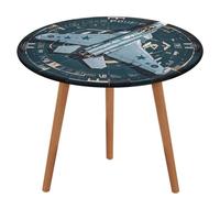 NKJJSTES Nappe ronde ajustée élastique extensible aviateur aviation jet imperméable pour camping intérieur et extérieur