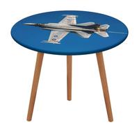 NKJJSTES Nappe ronde ajustée élastique extensible Jet Fighter imperméable pour le camping en intérieur et en extérieur