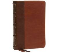 NKJV Compact Bible Maclaren Series Leathersoft Brown Comfort Print by Thomas Nelson Thomas Nelson (Auteur)