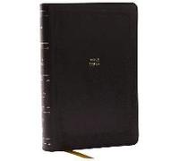 Nkjv Compact Paragraph-Style Bible W/ 43,000 Cross References, Black Leathersoft, Red Letter, Comfort Print: Holy Bible, New King James Version