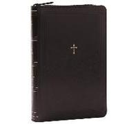 Nkjv Compact Paragraph-Style Bible W/ 43,000 Cross References, Black Leathersoft With Zipper, Red Letter, Comfort Print: Holy Bible, New King James Version