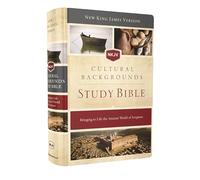 NKJV Cultural Backgrounds Study Bible – Monde ancien des Écritures – Relié, texte rouge