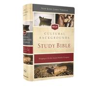NKJV, Cultural Backgrounds Study Bible, Hardcover, Red Letter Edition: