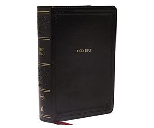 NKJV, End-of-Verse Reference Bible, Compact, Leathersoft, Black, Red Letter, Comfort Print: Holy Bible, New King James Version