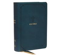 NKJV, End-of-Verse Reference Bible, Compact, Leathersoft, Teal, Red Letter, Comfort Print: Holy Bible, New King James Version