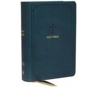 NKJV EndofVerse Reference Bible Compact Leathersoft Teal Red Letter Comfort Print by Thomas Nelson Thomas Nelson (Auteur)