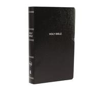 NKJV, Gift and Award Bible, Leather-Look, Black, Red Letter, Comfort Print: Holy Bible, New King James Version