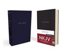 NKJV, Gift and Award Bible, Leather-Look, Blue, Red Letter Edition - [Version Originale] Inconnu (Auteur)